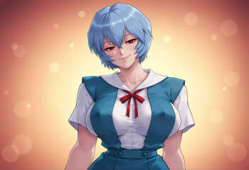 REI AYANAMI - EVANGELION - 140+ IMAGES kranken ai generated cover