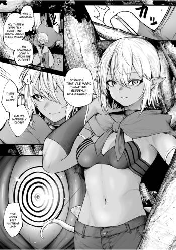 The Story of a Dark Elf Being Turned Into a Mess by Hypnosis cover