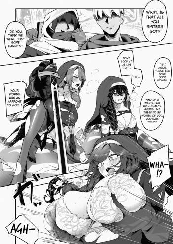Nuns Defeated By Bandits - Skeb Request cover
