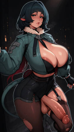 Jane Doe's Alleyway...? Thaeia ai generated