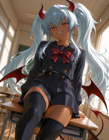 褐色#182 グリムアロエ grim aloe nsfw  褐色生活_DSL ai generated cover