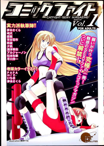 Comic Fight - Catfight Sexy Magazine - Vol 1 cover