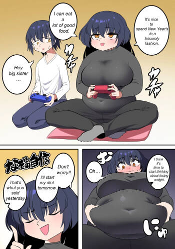 SSBBW weight gain cover