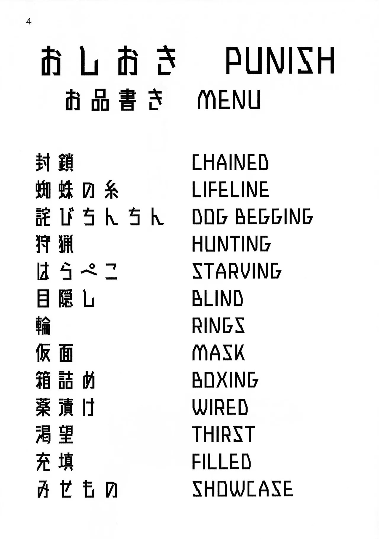 Punish page 4 full