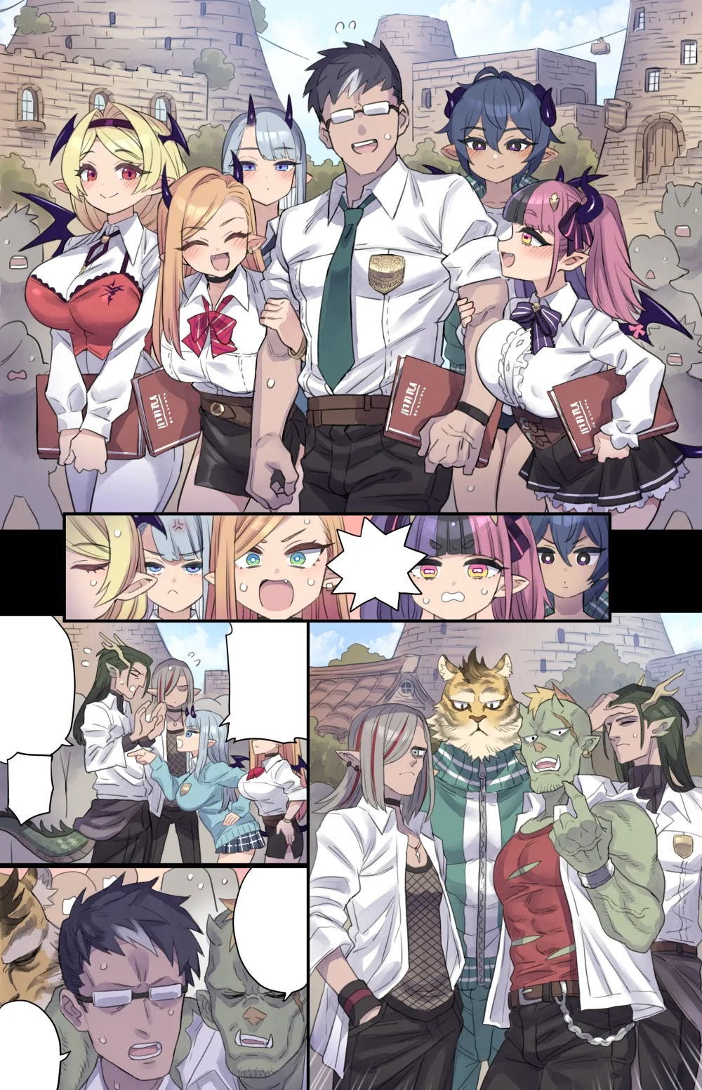 hāremuna kyanpasu raifu ♥ page 6 full