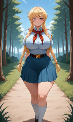 Everlasting Summer - Slavyana daidoujipv ai generated