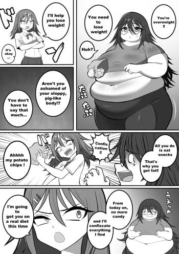 SSBBW weight gain sisters cover