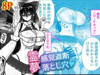 Reimu no kankaku shadan otoshiana cover