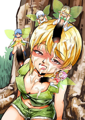 The Girl in the Futanari Fairy Forest cover