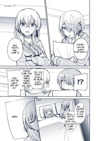 Ruka and Yuki in Bed Together cover