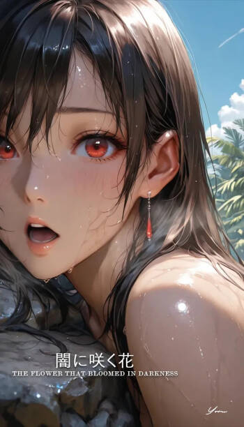 The Flower That Bloomed in Darkness -  - Tifa Lockhart cover