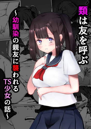 Rui wa Tomo o Yobu ~Osananajimi no Shinyuu ni Osowareru TS Shoujo no Hanashi~ cover