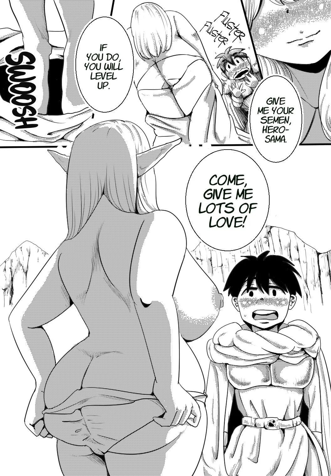 Kyonyuu Elf to Ecchi Shitara Level Up ga Tomaranai Kudan | Love Making with a Busty Elf Makes Me Level Up Nonstop page 4 full