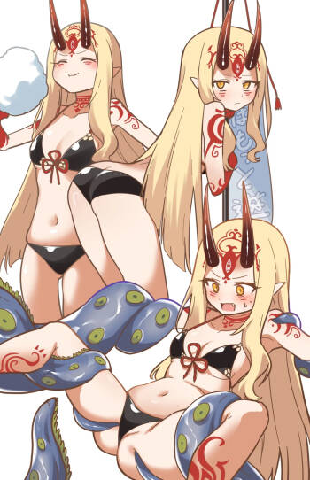 茨木童子イラスト cover