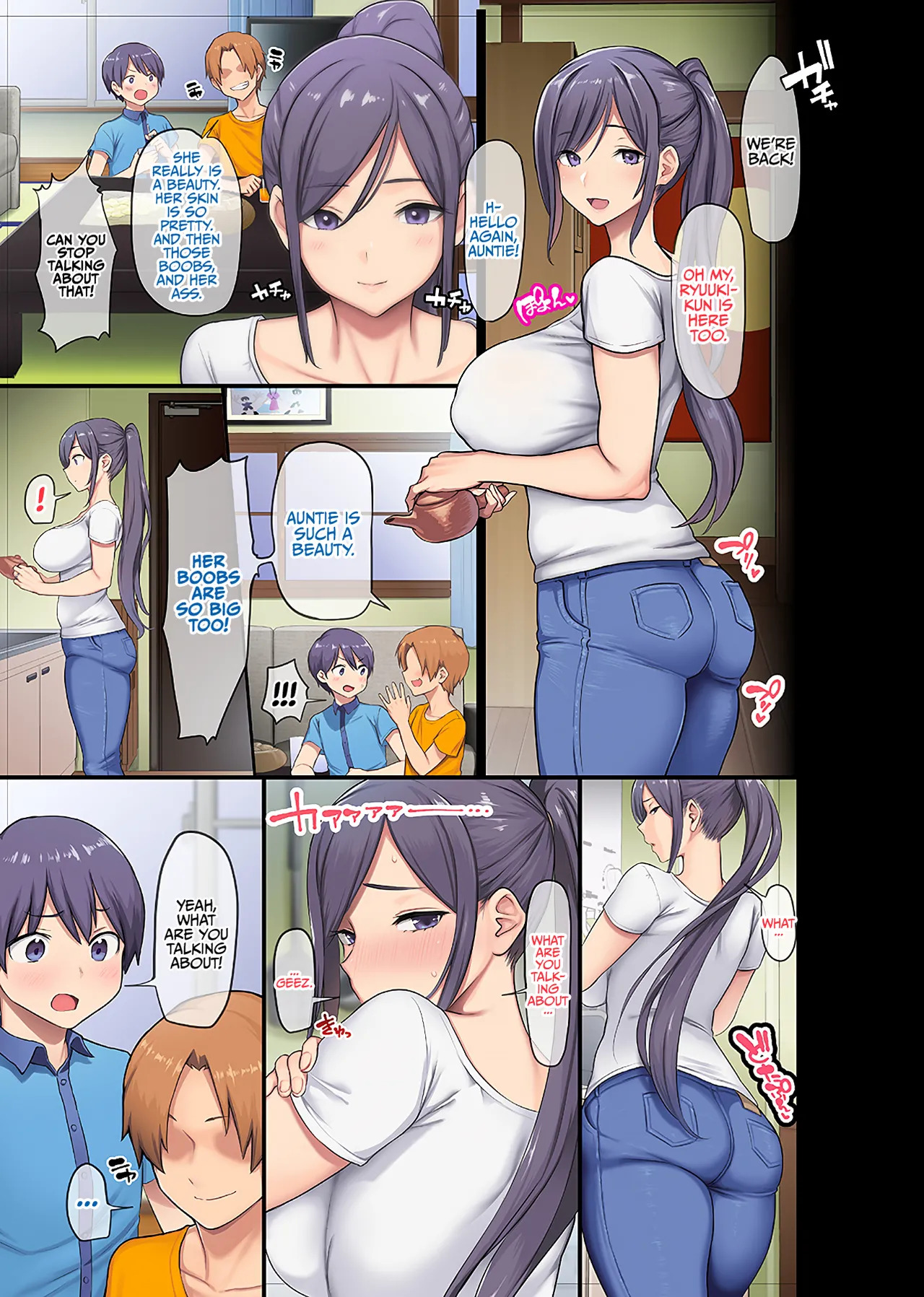 Giant Boobs Widow and Her Son's Very. Very Bad Friend page 4 full