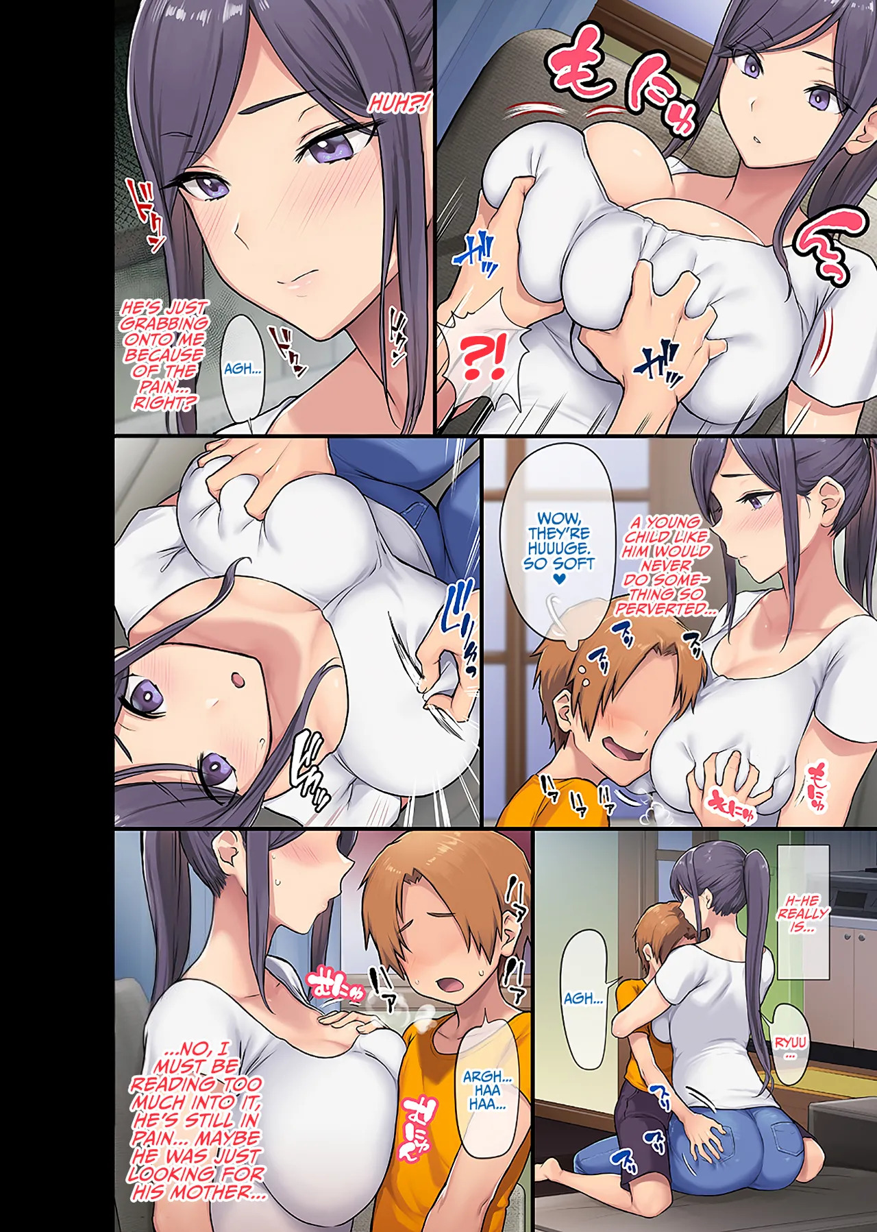 Giant Boobs Widow and Her Son's Very. Very Bad Friend page 7 full