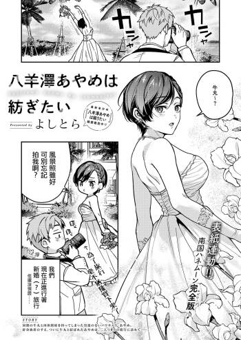 八羊澤あやめは紡ぎたい cover