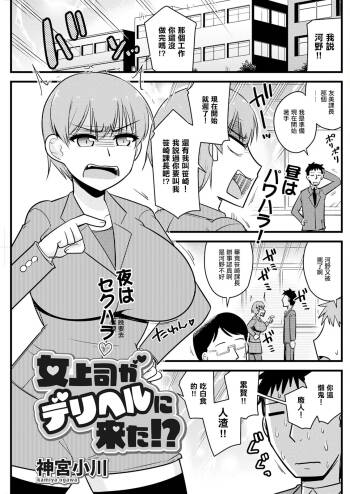 Onna Joushi ga DeliHeal ni Kita!? cover