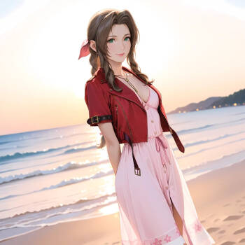 Aerith Banana Bouncer cover