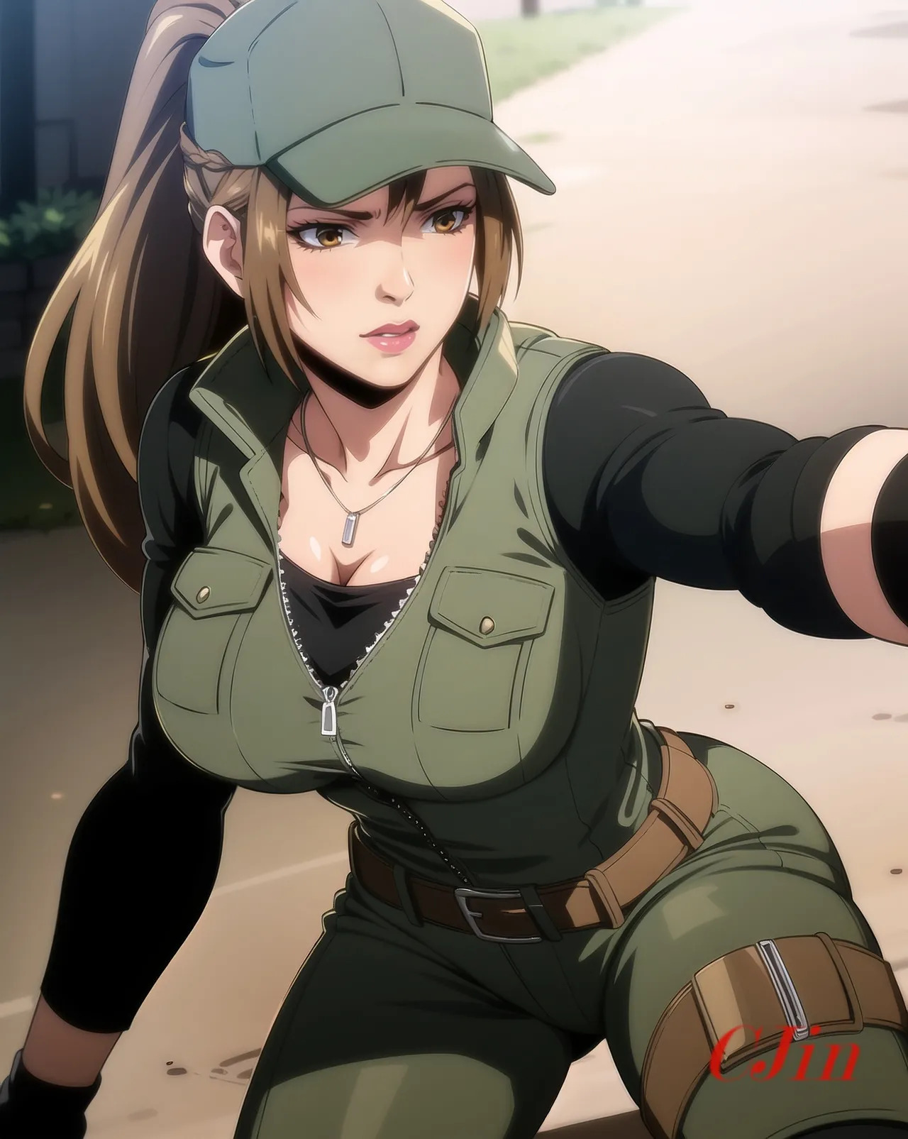 Ai SHIRUSAKI AS SONYA BLADE page 1 full