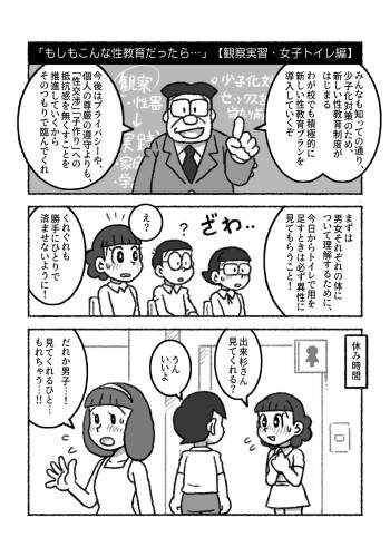Moshimo kon'na seikyōikudattara… cover