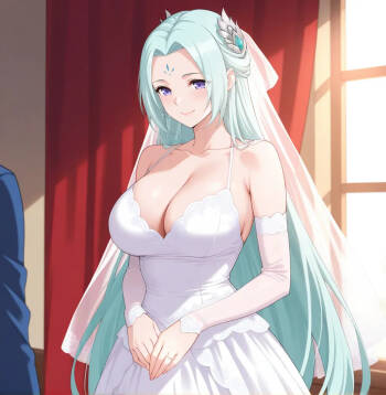 【ai generated】云韵 婚纱 cover