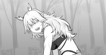 雷神様のむすめ（English Version） cover