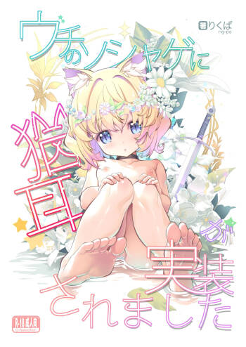Uchi no SociaGa ni Nekomimi ga Jissou Saremashita cover