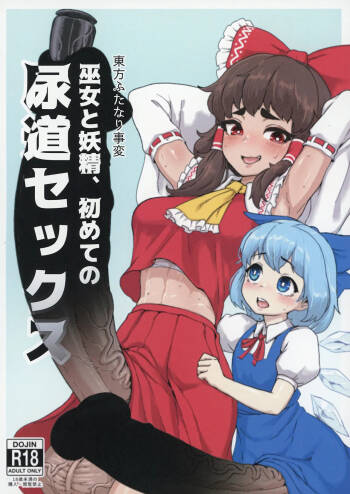 東方ふたなり事変 巫女と妖精、初めての尿道セックス cover
