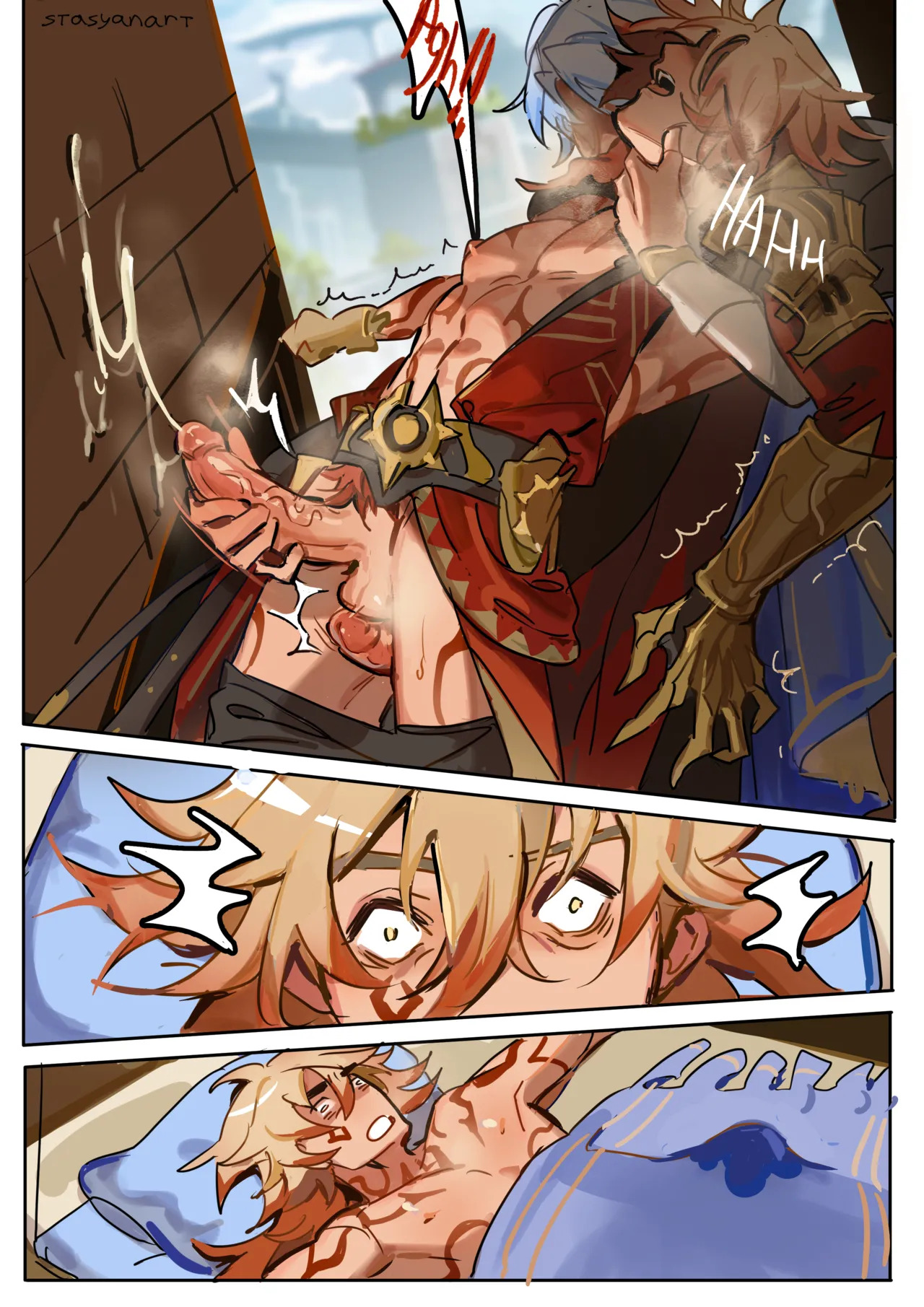 【stasyanart】Mating games of phaidei【崩坏:星穹铁道厄敌】【夜猫子大队汉化】 page 8 full