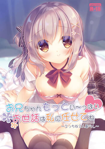 Onii-chan Motto I～ppai Osewa wa Watashi ni Makasete ne～Etchina 2-ri Kurashi～ cover