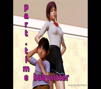 part time babysitter ch. 1-3 cover