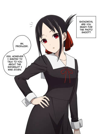 Shinomiya Kaguya's Swimsuit Photo Shoot - Part 1 cover