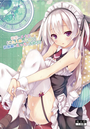 Ginpatsu + Maid  Hatsutaiken ÷ Ecchi = Daisuki! cover