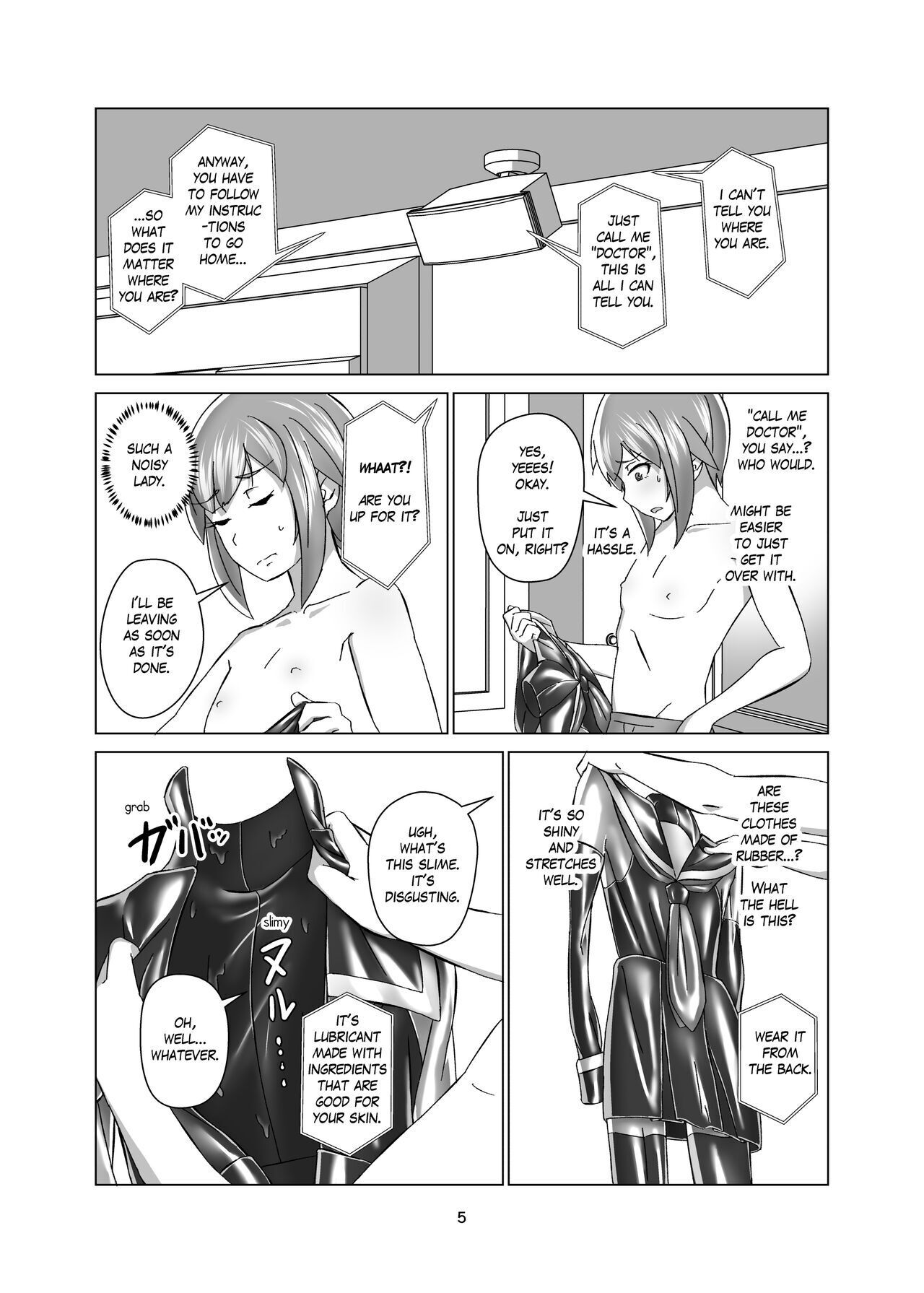 Kimi Senyou Kousoku Kyousei Mesuiki Suit Extreme Bondage and MESUIKI Costume Test with YOU page 5 full