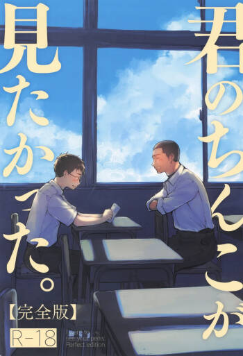 Kimi no Chinko ga Mitakatta cover