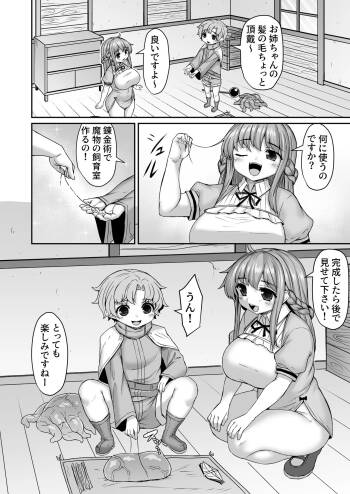 錬金術でオナホール作ったら何故かダメージ受ける漫画 cover