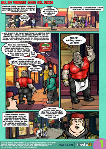 ALL MY FRIENDS DADS. 6 & 7 cover
