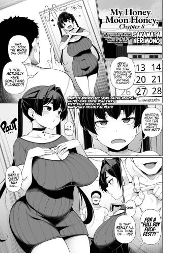 Ichinen Kanojo Ch. 8  | My Honeymoon Honey Ch. 8 cover