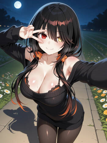 Tokisaki Kurumi - Sweater || Date A Live cover