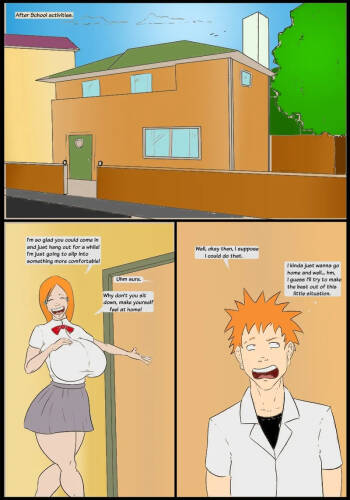 ichigo and orihime fan color cover
