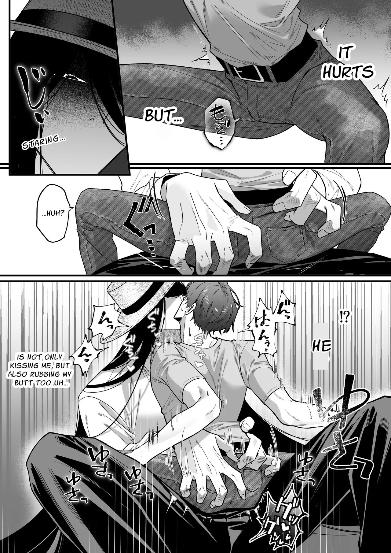 Hasshaku-sama Forcibly Inseminates Cuntboy page 9 full