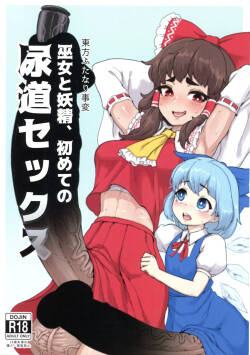 Touhou Futanari Jihen Miko to Yousei, Hajimete no Nyoudou Sex