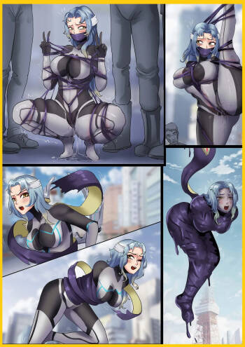 紧身衣女战士被寄生生物肆意玩弄 cover