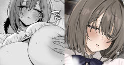 [かわさき] いつも無表情でクールな見た目と裏腹に下品でだらしないエロイ身体（Hカップデカ乳輪雑魚ま〇こ）してる女の子にえっちしてもらえる話