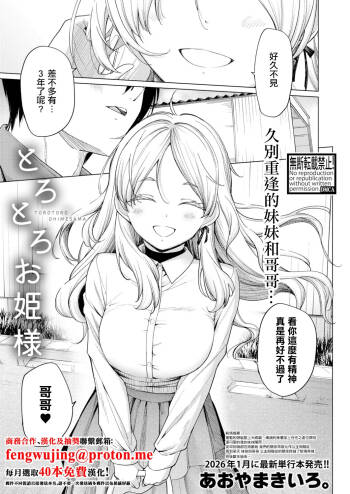 とろとろお姫様 cover