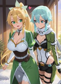 2025-11-07 Leafa x Sinon   RAMETAKI (PATREON) [AI Generated]