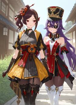 2025-11-26 Chiori x Chevreuse   RAMETAKI (PATREON) [AI Generated]