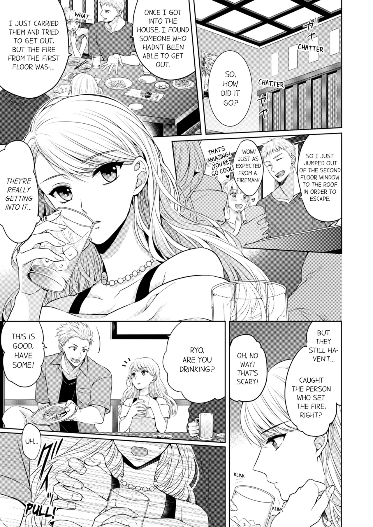 Yubisaki Kara Honki no Netsujō ～ Chara Otoko Shōbōshi wa Massuguna me de Watashi o Daita ～ | Fire in His Fingertips Vol. 1-11 page 3 full