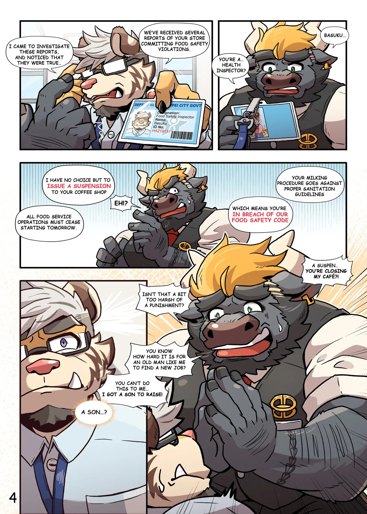 My Milky Daddies: Caffe Latte page 5 full